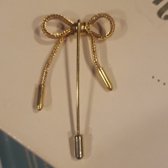 Vintage Stick Pin Bow - Picture 2 of 2